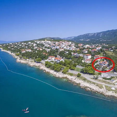 Atemberaubendes Direkt Am Mit Privatem Balkon, Grill, Meerblick Apartmán Novi Vinodolski