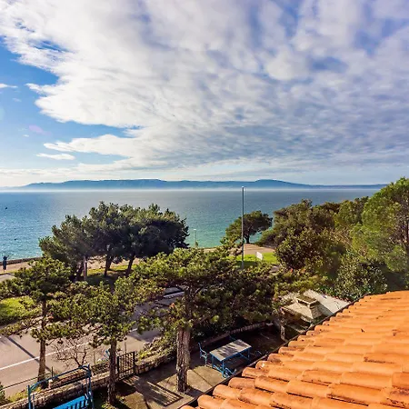 Apartmán Atemberaubendes Direkt Am Mit Privatem Balkon, Grill, Meerblick Novi Vinodolski