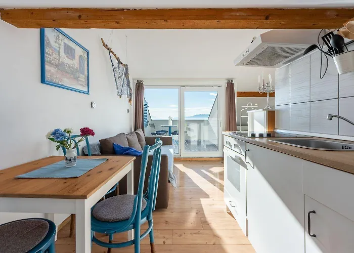 Atemberaubendes Direkt Am Mit Privatem Balkon, Grill, Meerblick Appartamento *