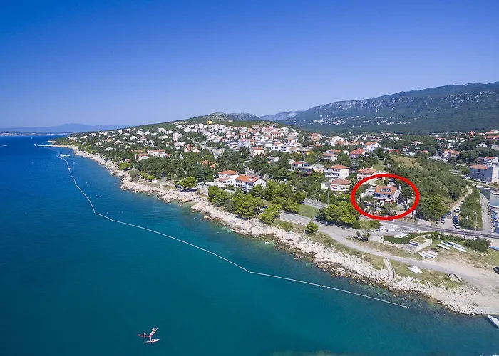 Atemberaubendes Direkt Am Mit Privatem Balkon, Grill, Meerblick Appartamento Novi Vinodolski