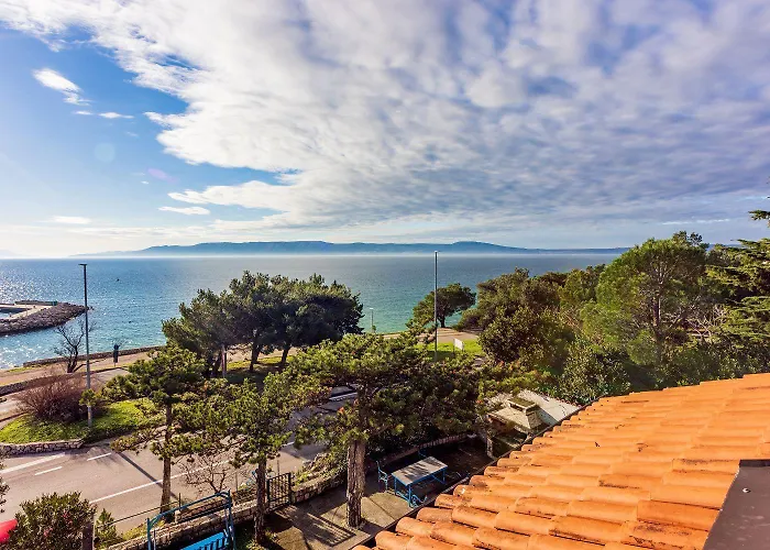Appartamento Atemberaubendes Direkt Am Mit Privatem Balkon, Grill, Meerblick Novi Vinodolski