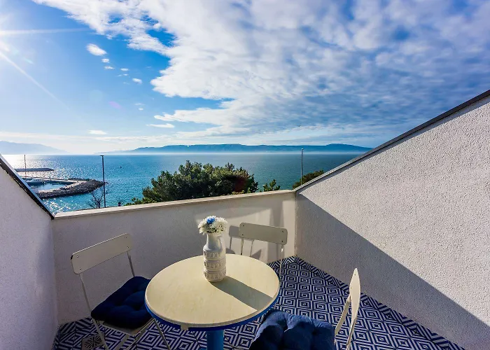 Atemberaubendes Direkt Am Mit Privatem Balkon, Grill, Meerblick *